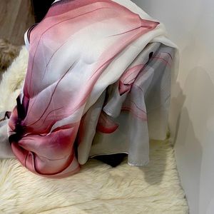 100% silk scarf from Europe